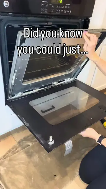 The glass between your oven door driving you crazy? I got you 😘  Here’s how to 