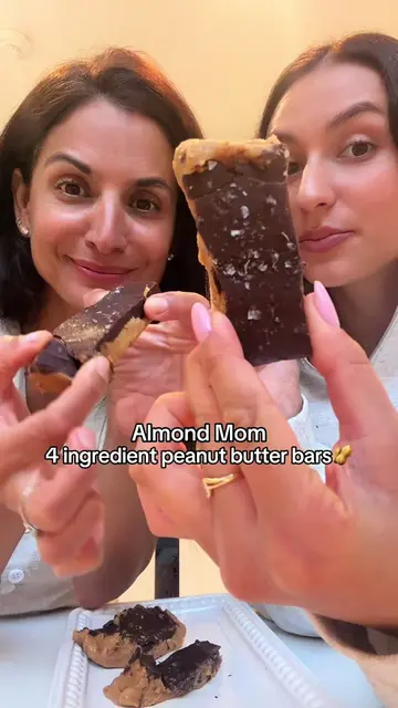 The creamiest 4-Ingredient Peanut Butter Bars to always have stocked in your fri