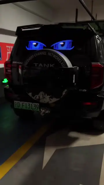 Programmable led car sign#carlover #caraccessories #carsoftiktok #fyp #viral #gi