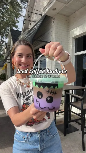 24 oz Iced Coffee Buckets are available at NewCity Coffee Co in Lake Mary FL sta