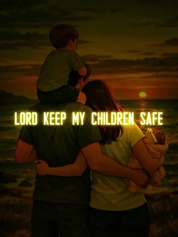New Template | Lord, Keep My Children Safe #CapCut #lyrics #gospel #worship #cou