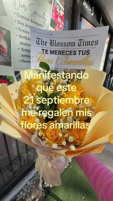 Manifestando tus flores amarillas🧘‍♀️🌼🌻💛✨ #floresamarillas #yellowflowerday 