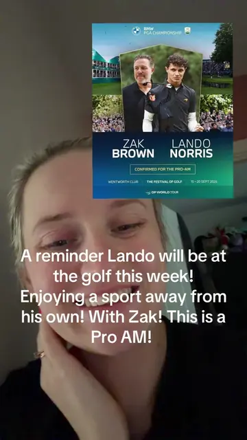 Just a reminder Lando will be doing the Pro AM this week!  This is after he’s be