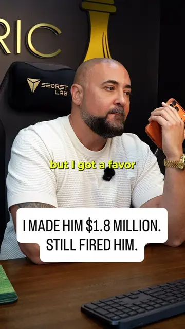 $230,000 two years ago. $1.8 million now. I did that. Then he called and asked m