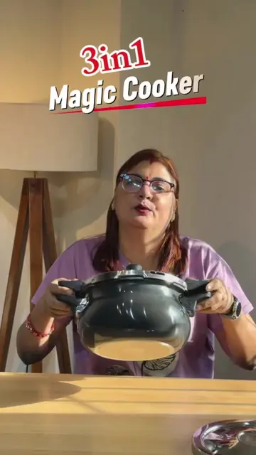 3in1 Magic Cooker  Induction Base 3&5 Liter Capacity  5 years warranty Dm to ord