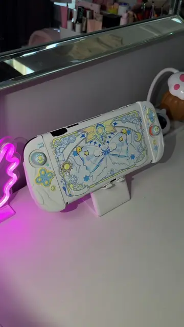 Magic wings in white from @playvitalgaming 🪽✨ silicone cover for Nintendo switc
