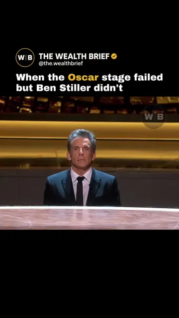 Ben Stiller’s Oscars entrance didn’t go according to plan and that’s exactly why