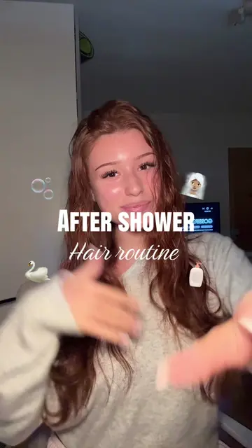 After shower hair routine 🧖🏽‍♀️💓#hairroutine #silkyhair #haircare #hairtok #h