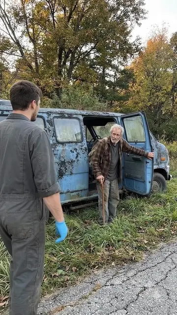 This 1970 Ford Econoline became a homeless old man’s shelter…so we gave him a cl