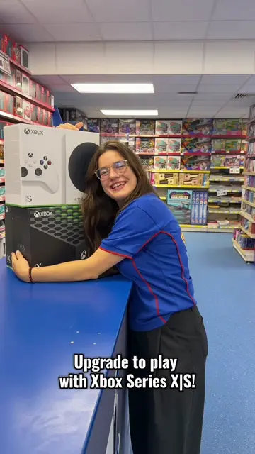 sometimes you just need a little push.. 🎮 😅 Upgrade to Play with Xbox Series X