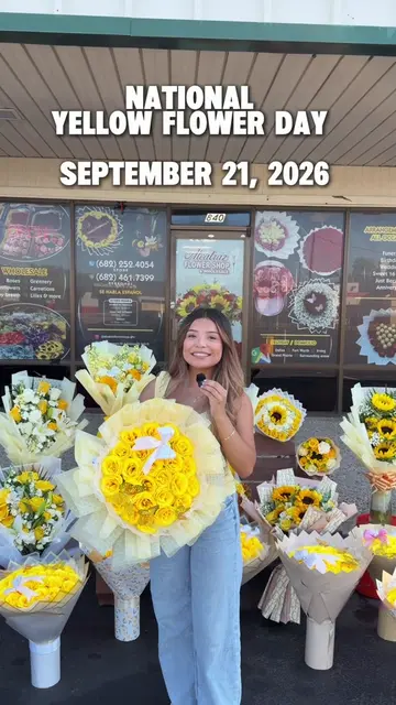 ORDER YOUR YELLOW FLOWERS💛 840 Secretary Dr, Arlington Tx 76015 📍 682-461-7399