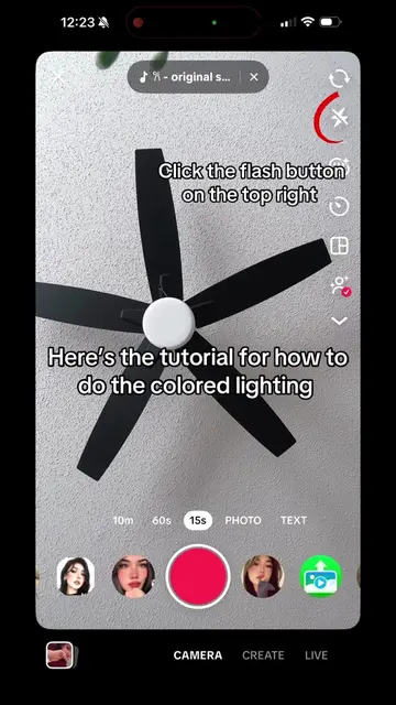 Tutorial everyone’s been asking for #tiktokupdate #frontflash #foryoupage #fyp 