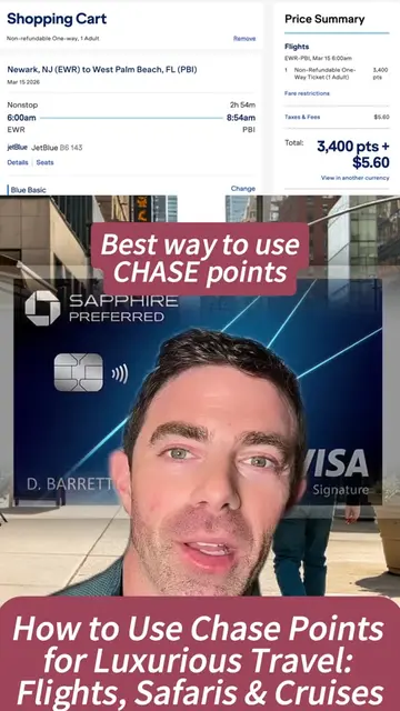 Unlock incredible travel deals with your Chase points! 💳✨ Enjoy a 40% transfer 