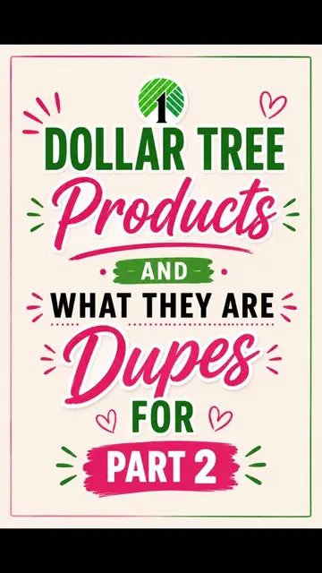 @Dollar Tree dupes Part 2. #dollartreefinds #dollartree #dollartreedupes #skinca