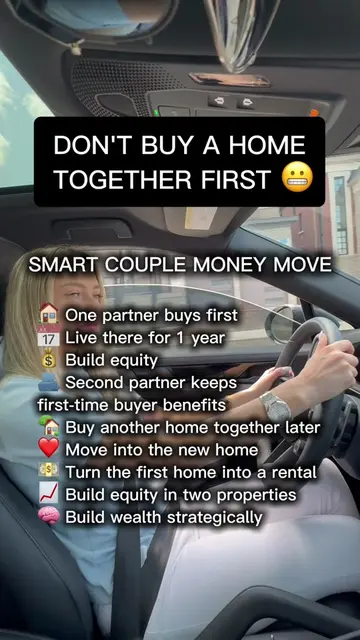 DID YOU KNOW THIS? 👀🏡 Buying your first home together isn’t always the only st