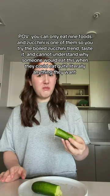 Let’s be honest, it only tastes good because of the olive oil oil and salt #zucc