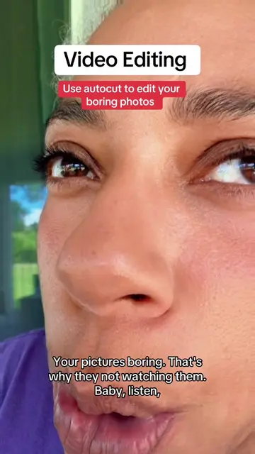 Use auto cut to enhance your boring photos #tiktoktips #smallcreators #tiktokfea