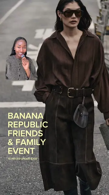 I went through the Banana Republic Friends & Family Event and found the 10 piece