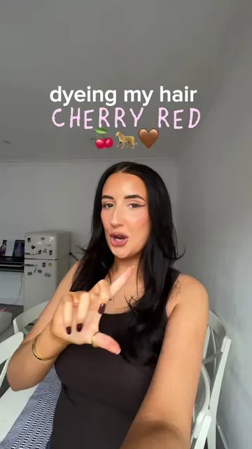 come with me to pick up cherry red cola hair dye from @Boots 🍒🍒🐆🐆🌥️🌥️🤎🤎�