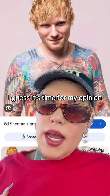 It’s Ed’s turn #greenscreen #edsheeran #badtattoos 