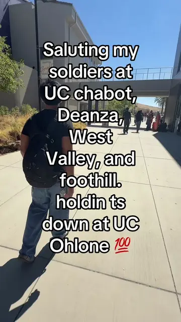 Gotta hold it down at UC Ohlone #ohlonecollege #fyp #westvalley #chabot #communi