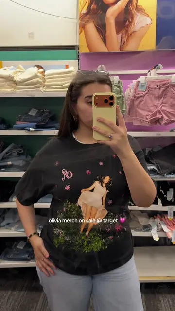 i ended up getting the shirt <33 they were each $20 on sale 💗#oliviarodrigo #ta
