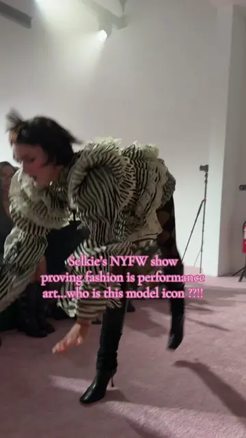 Selkie’s NYFW 2026 runway show turned into literal performance art 😭 this dance