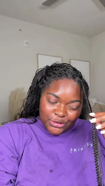 the way i HATED these braids… made me not want to get braids for a minute… by a 