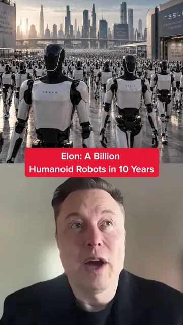 Elon Musk at the G20 summit on the scale of humanoid robots coming this decade: 