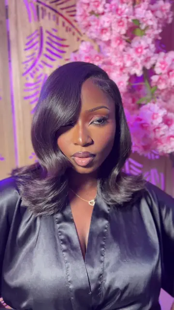 Didn’t I just relax my bob? Yes. Do I also want a quick weave bob? Also yes. 😂 