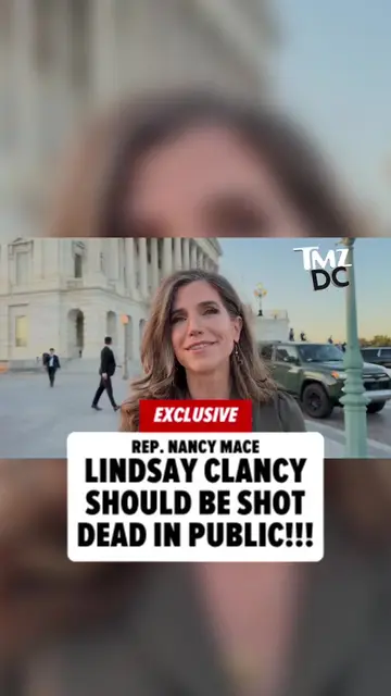 🚨 EXCLUSIVE: Rep. Nancy Mace is calling for Lindsay Clancy to be publicly execu