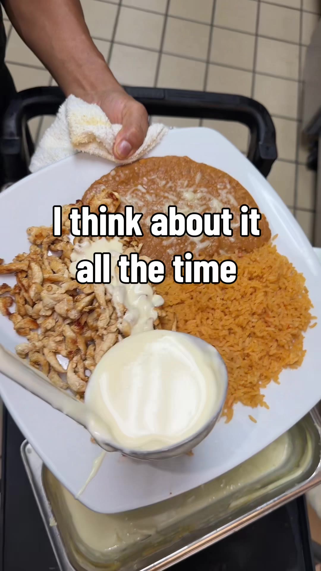 Who don’t love a good California chicken #mexicanfood #midwest #foodtiktok #fyu 