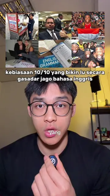 Kebiasaan 10/10 biar jago bahasa inggris #belajarbahasainggris #stimuler #inggri