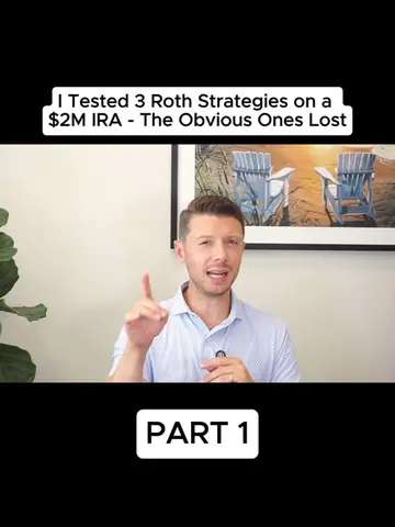 I Tested 3 Roth Strategies on a $2M IRA — The Obvious Ones Lost #financialfreedo