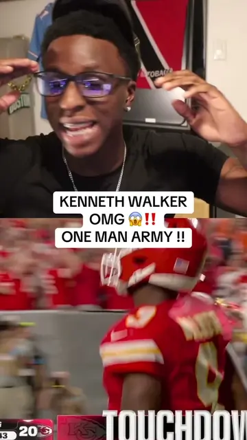 ALL TIME PERFORMANCE 😳 #kennethwalker #chiefs #chiefsnation #nfl #nflfootball 