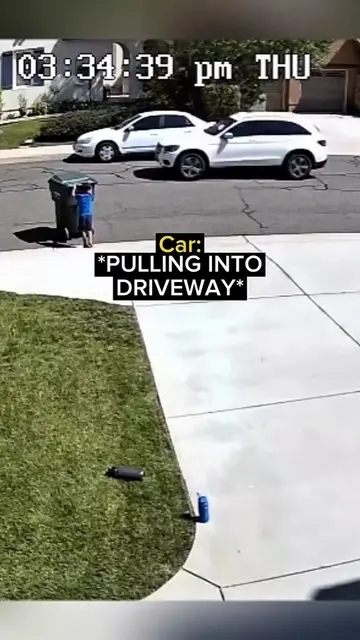 Driver Teaches Kid A Lesson After Close Call…
