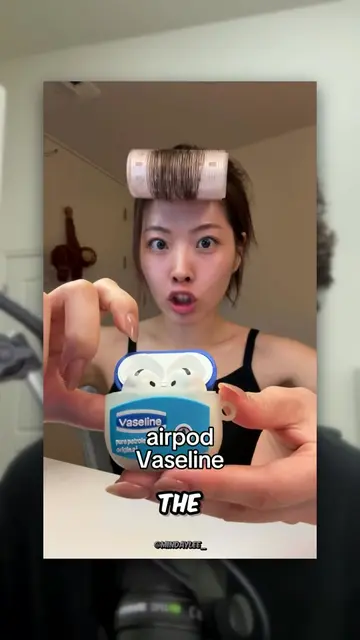 She Can't Say Vaseline 😭 A Korean creator filmed her whole Vaseline collection 