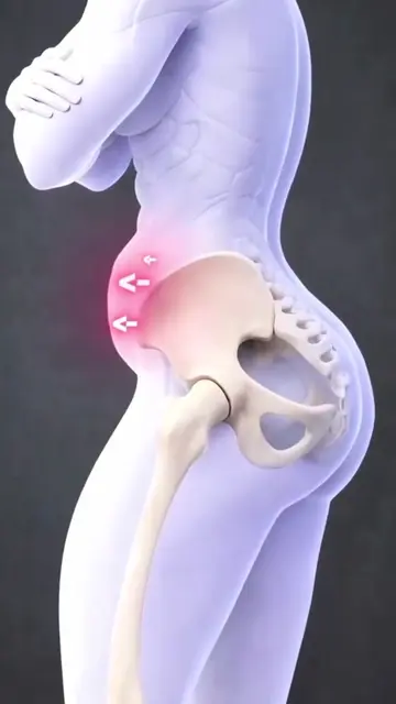 Pelvic Tilt? Fix your posture with these simple yoga moves. 🧘‍♂️🔥 Save & try! 