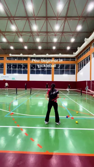Newbie in pickleball #nurseriyadh🇸🇦🇵🇭 #nursesoftiktok #pickleball #ksa #fyp 