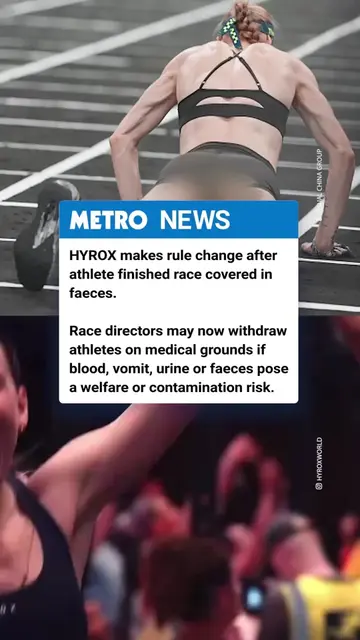 Hyrox has made an official rule change after an athlete finished the race covere