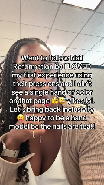 Am I being too woke ?! Idc lol. I loved my first experience using @Nail Reformat