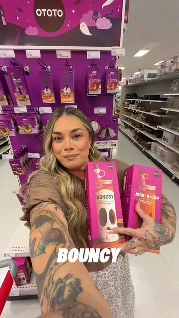 THEY’RE BACK!! 🔗’s in my L t K!!! Bonesy and Jack-O-Cup are back on the shelves