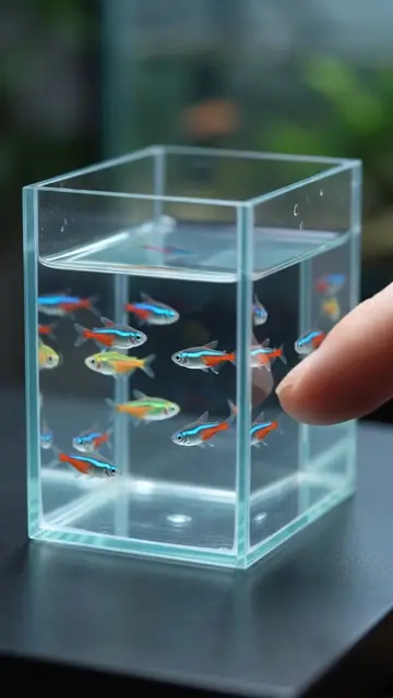 They Made a Fish Tank This Tiny… And It Actually Works 🤯A miniature Dreame Smar