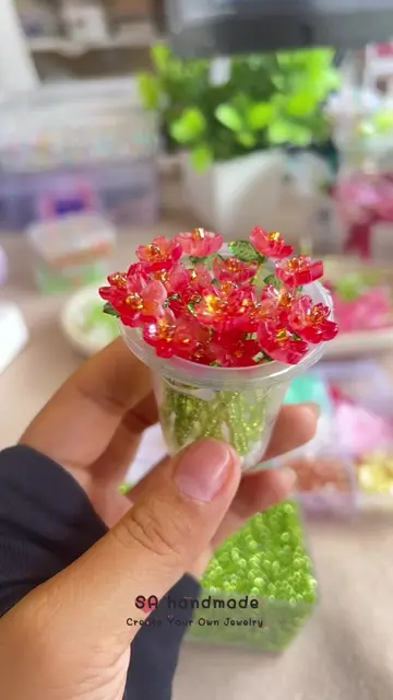 @🌷เอสเอ🌷 พี่สอนทำก้านดอกไม้มาแล้วค่ะ อันนี้แบบฉบับอัปเดตค่ะ #🌷เอสเอ🌷 #handma
