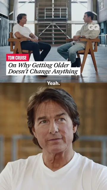 #TomCruise shares his thoughts on getting older, how his legendary work ethic he