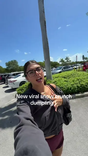 Looking for the viral snow, crunch dumplings, and the plushy RMS dumpling#dumpli
