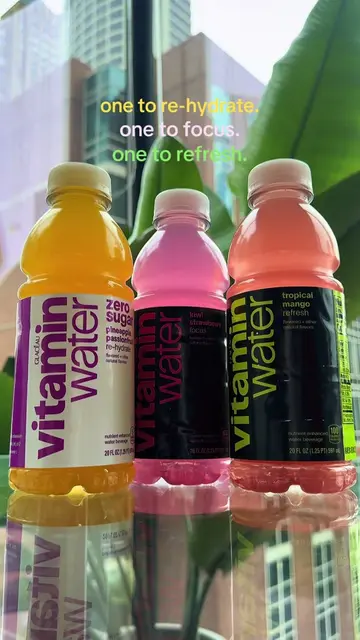 crazy what you can find out by reading the label #vitaminwater #hydrate #focus 