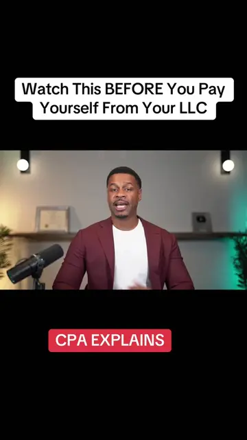 Watch This BEFORE You Pay Yourself From Your LLC! #businesstips #llctips #howtop