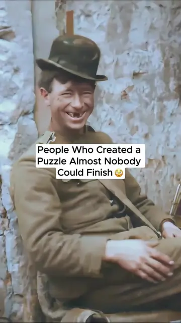 People Who Created Puzzle Almost Nobody Could Finish 😳 #Interesting #History #i