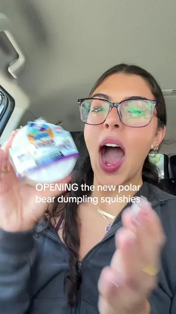 The new edition, polar bear dumplings at five below#dumpling #squishy #winterdum